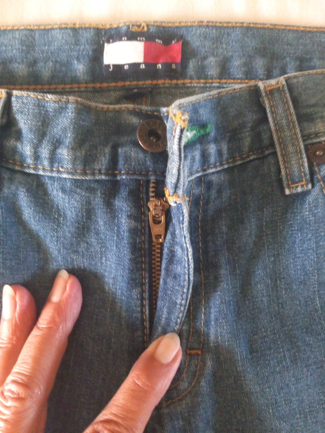 Vintage Women’s Tommy Hilfiger Uav-Uav Tommy Jeans Sz 5 Straight Med Rise