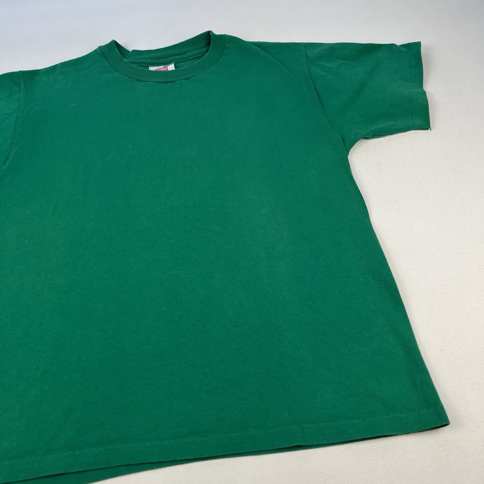 Vintage Single Stich Blank T-Shirt Women’s Size Small Hanes Her Way Made In USA