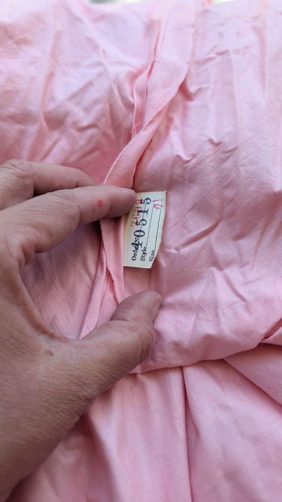 1950s Prom Dress Bright Colors Watermelon Pink Green