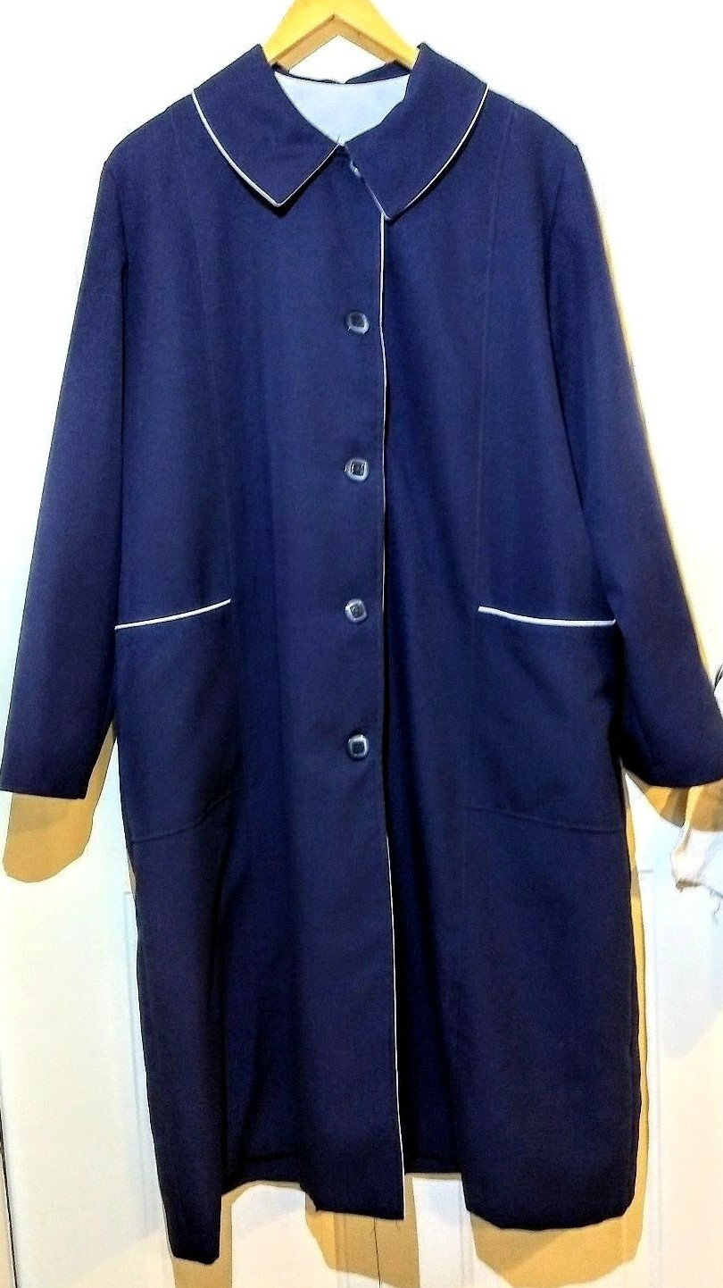 International Ladies Garment Workers Union ILGWU Ladies Blue Coat sz 22 1/2