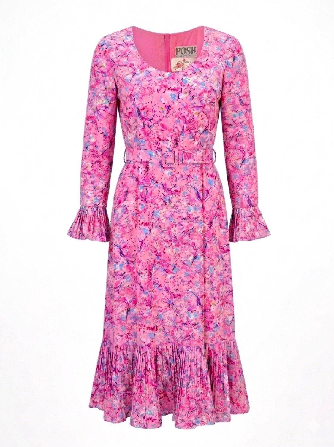 Rare Vintage Jay Anderson „Posh” Couture Midi Dress | Polly Watson Boutique
