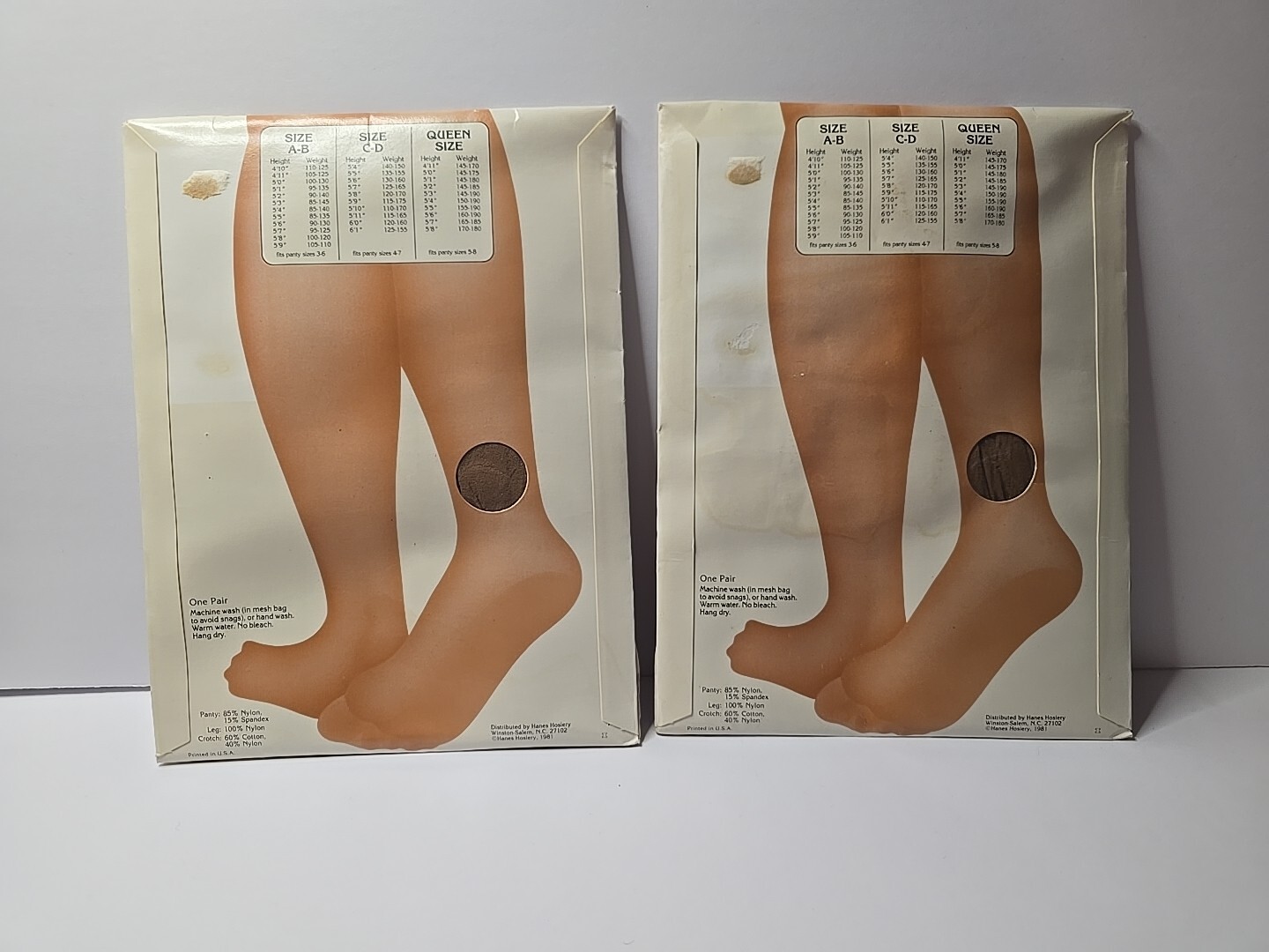 RARE Vintage LOT 4 Underalls Slenderalls Pantyhose & Panties Size A-B 330 Nude