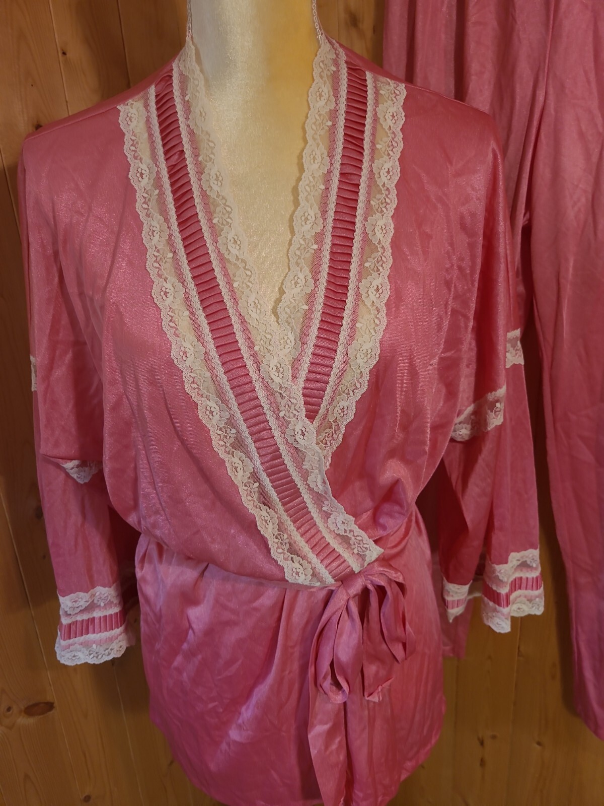 Vintage JCPenney Ladies Sleepwear Nylon Pajama Set 2-piece