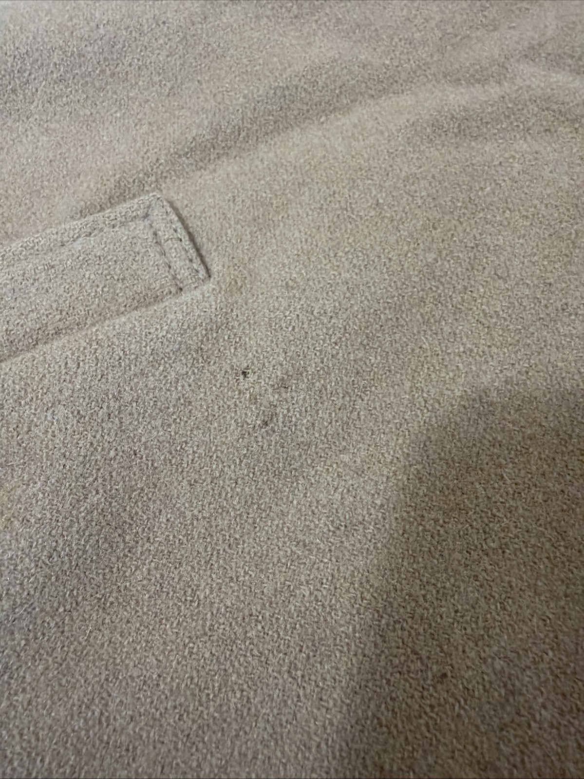 Vintage C.C. Filson Co Eddie Bauer Women’s Cape Size M 100% Virgin Wool Tan USA