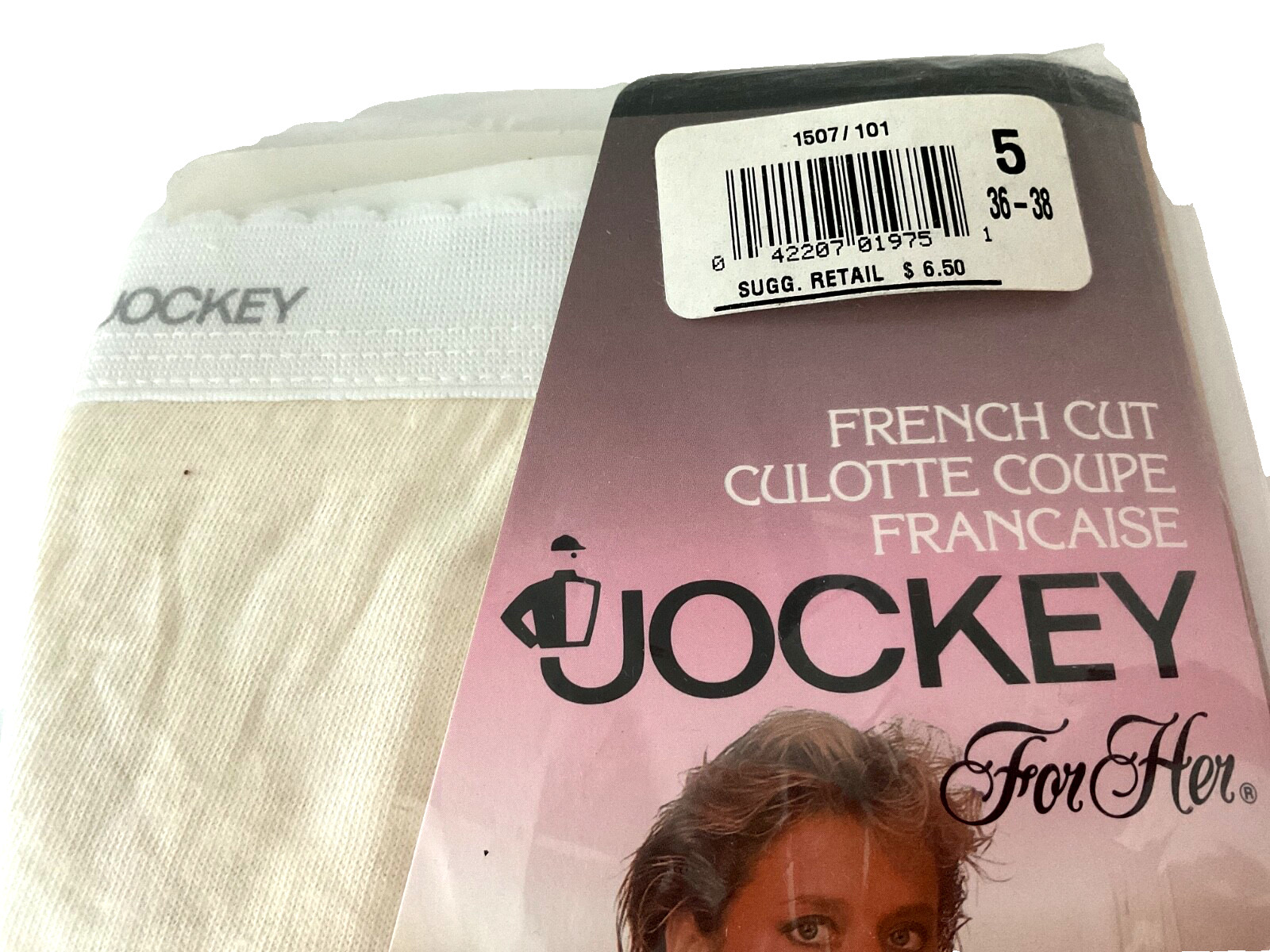 Jockey For Her French Cut Size 5 Cotton Panties Underwear New Sealed in Pkg (3)