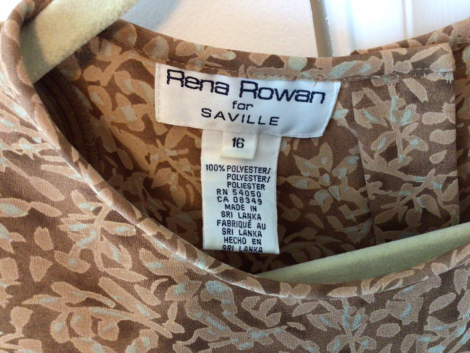 Vtg. Rena Rowan for Seville Separates 16W