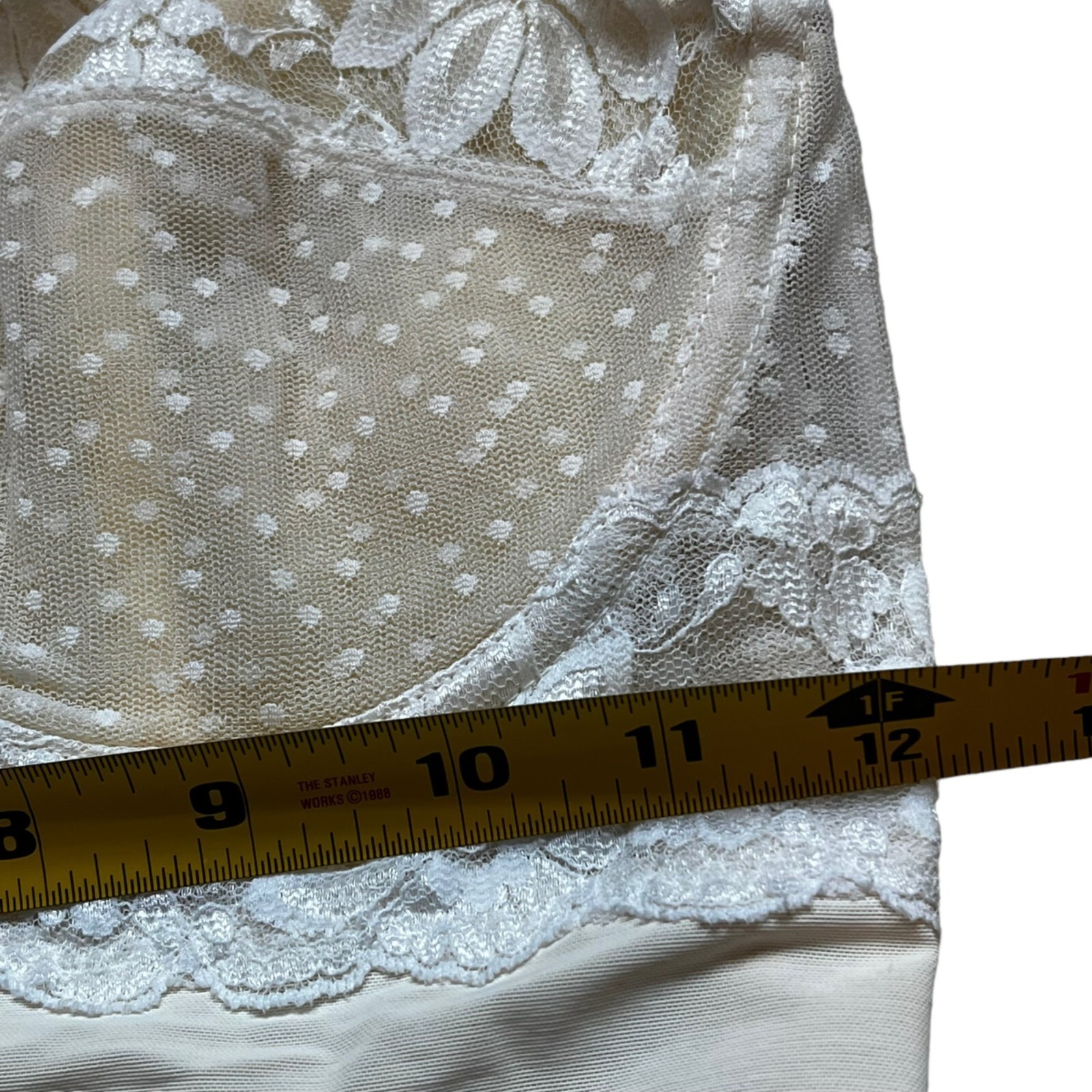 Dolores for Poirettes Lace Push Up 36 Style 149C Vintage Union Made Bodysuit