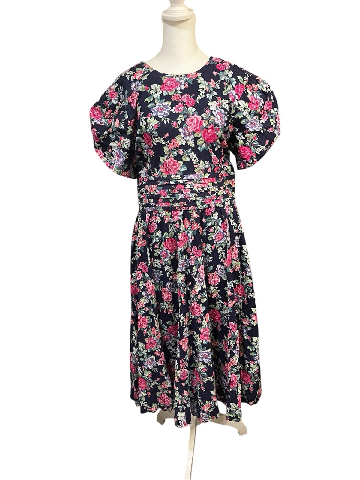 Late 80’s Early 90s Positive Attitude Floral Dress
