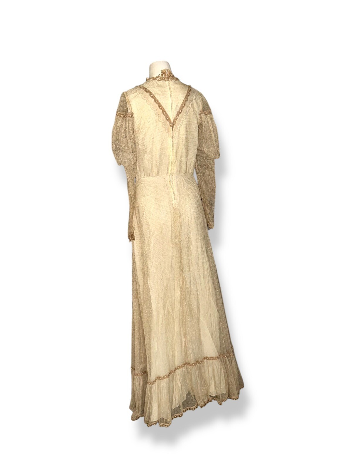 vintage COUNTRY ELEGANCE by Susan Lane Victorian Lace Dress size 10