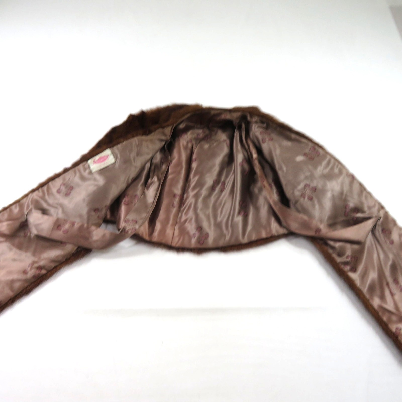 Long Fur Stole Cape Shawl Shoulder Wrap Sears Kerrybrooke Mink?