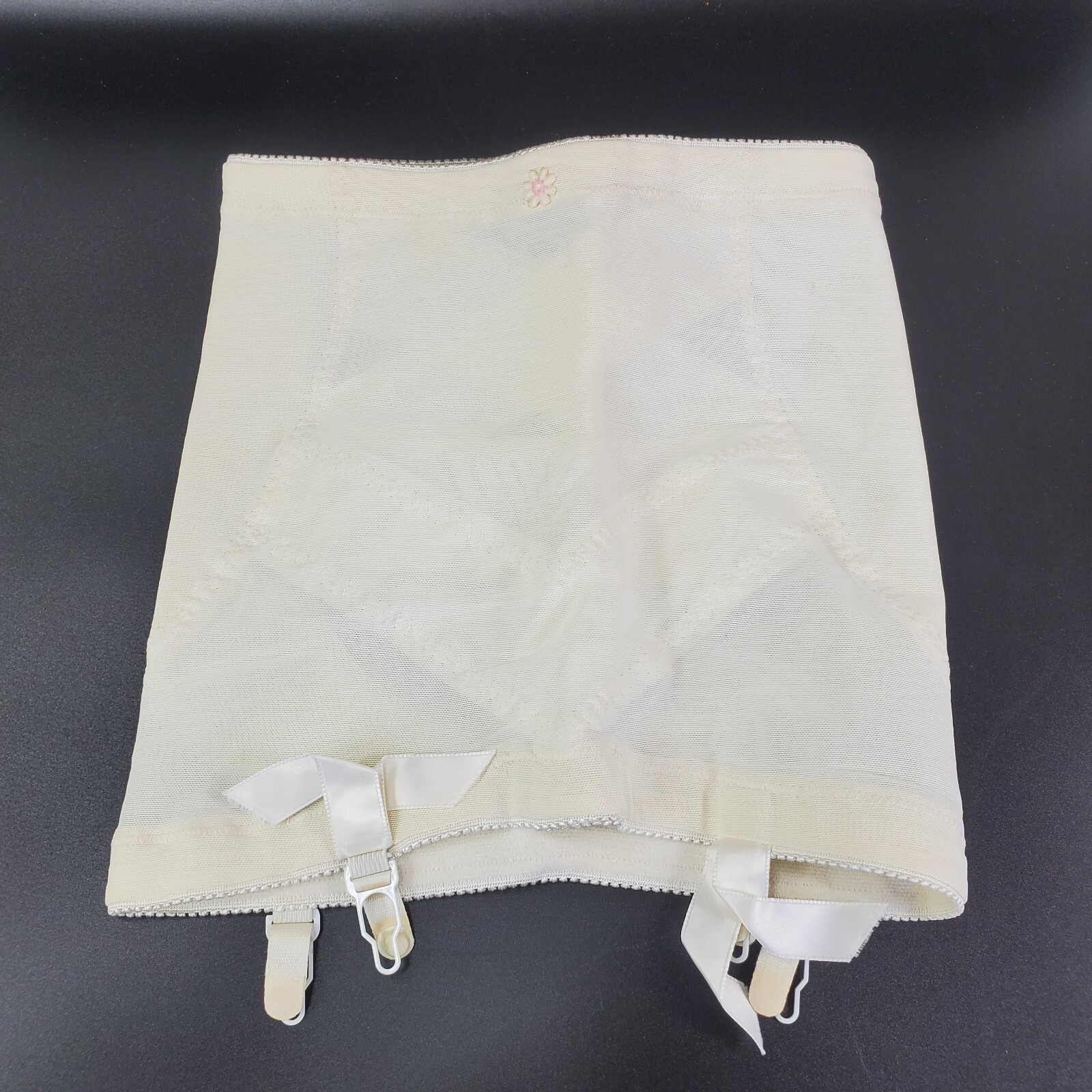 Vtg 60s Sculptress Figure Control Short Panty Girdle Clips Petite Sz 0 White NOS