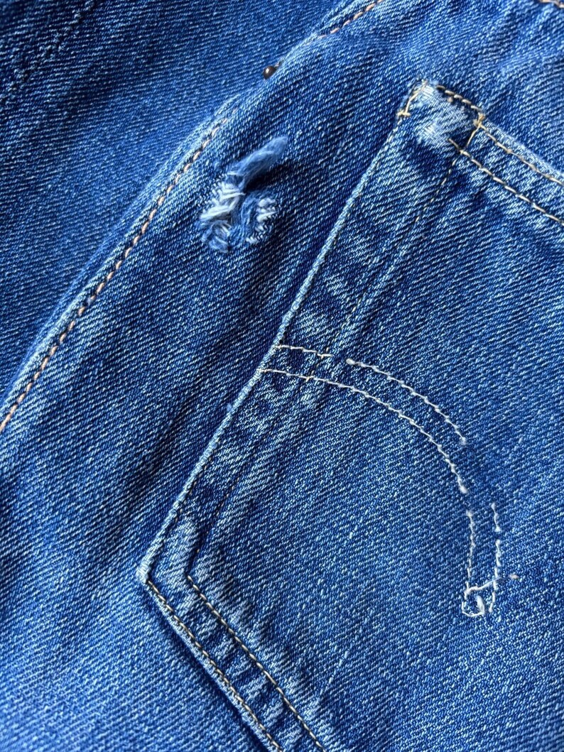 1950s Vintage Levi’s 701 jeans big E Hidden Rivets 27”