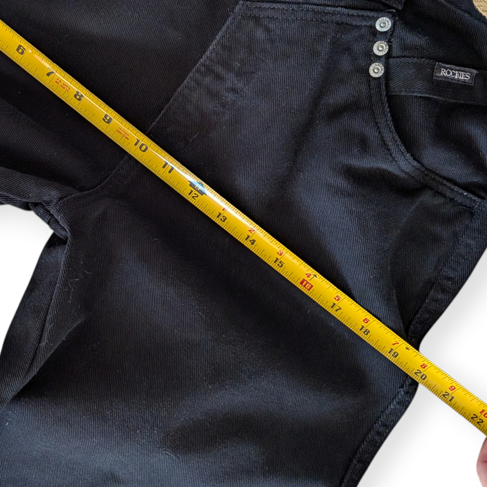 Rockies Jeans Black 11/12 M 26″ Waist 31″ Inseam EUC 90s Western Horse