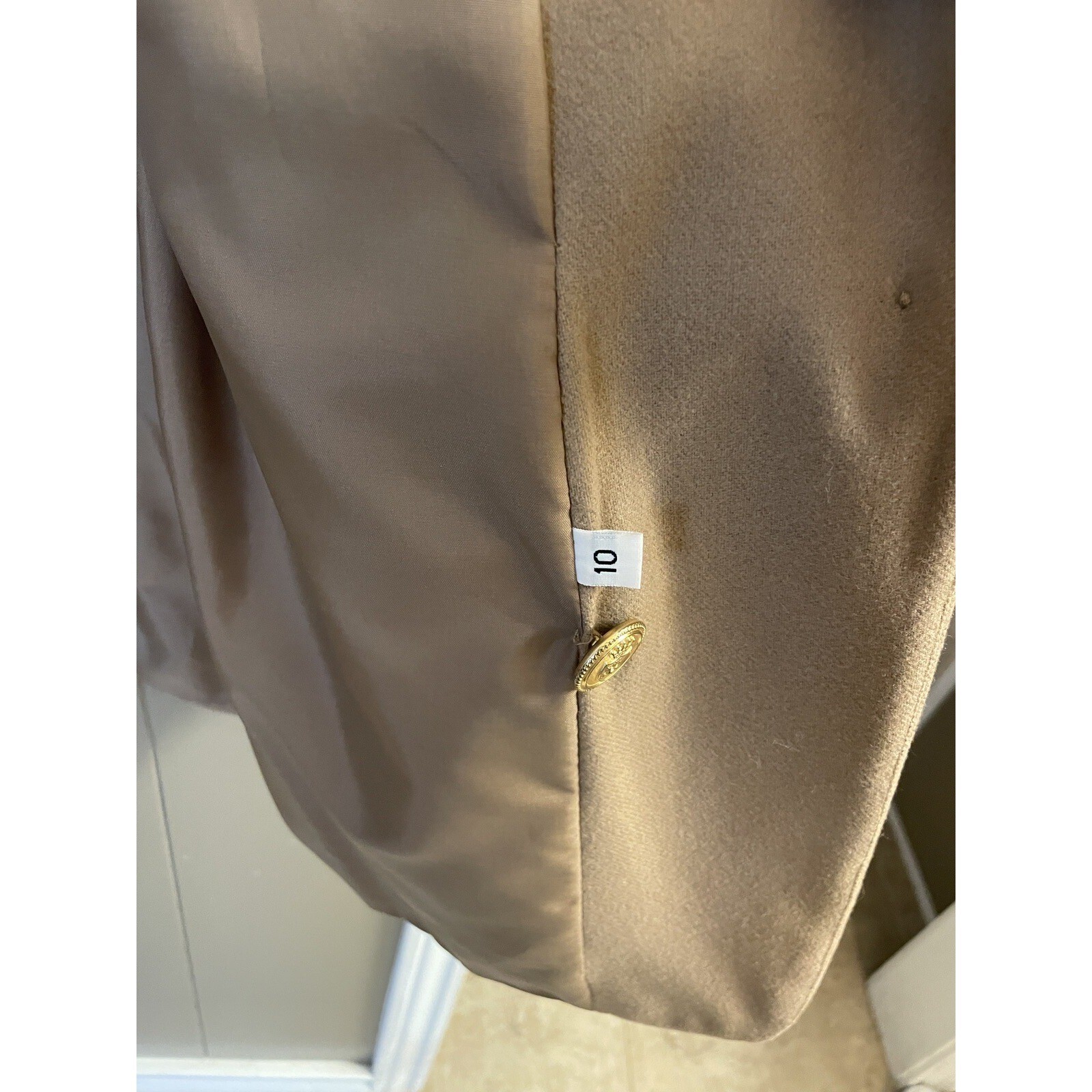 Vintage Character Suburbanwear Cashmere Wool Blend Blazer Women’s Size 10