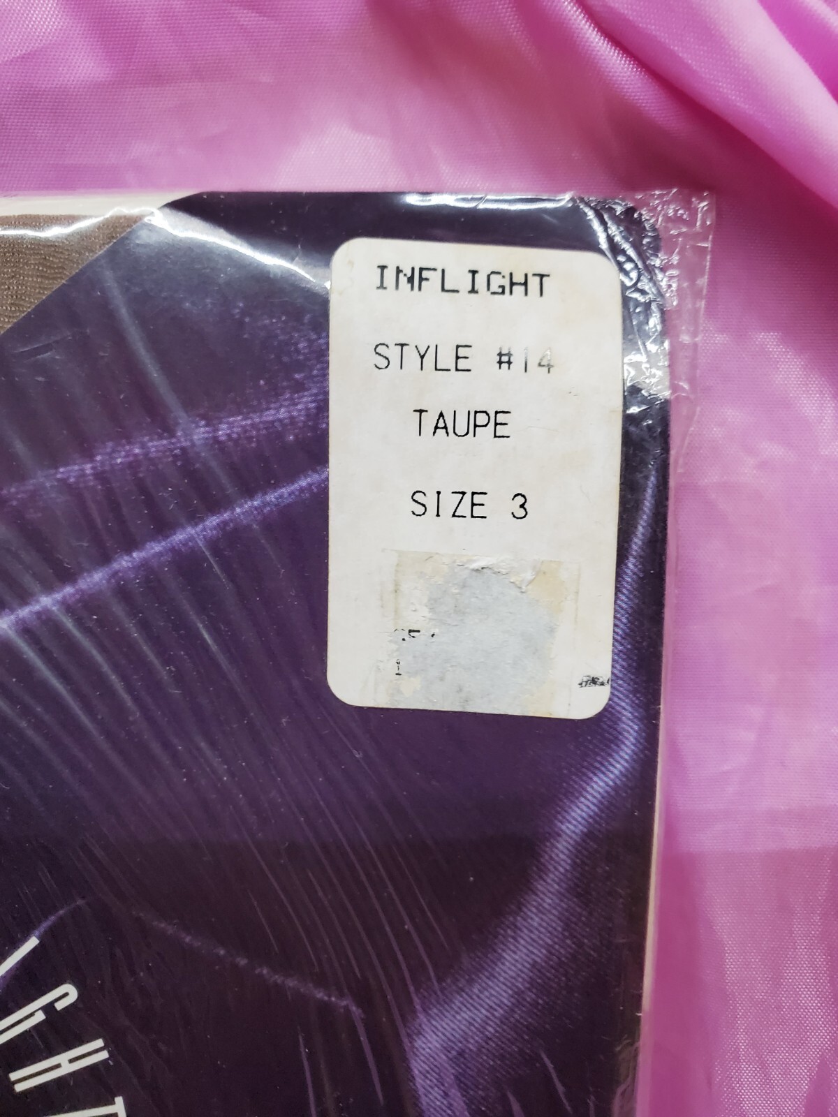 Vtg 1970S SD SHEER DELIGHT EXQUISITE HOSIERY PANTY HOSE TAUPE NOS PLUS Size 3