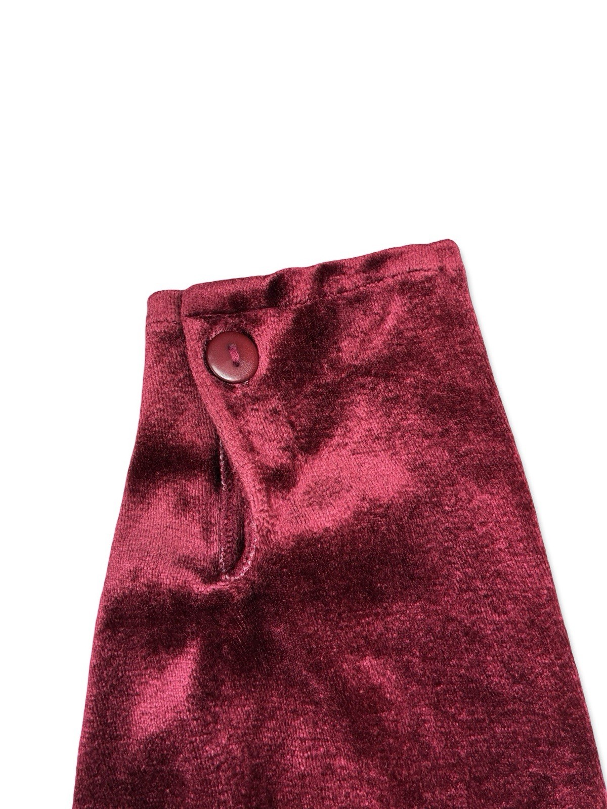 Sorrel Jrs Women’s VTG 90s Burgundy Velvet Tunic Top Witchy Grunge M