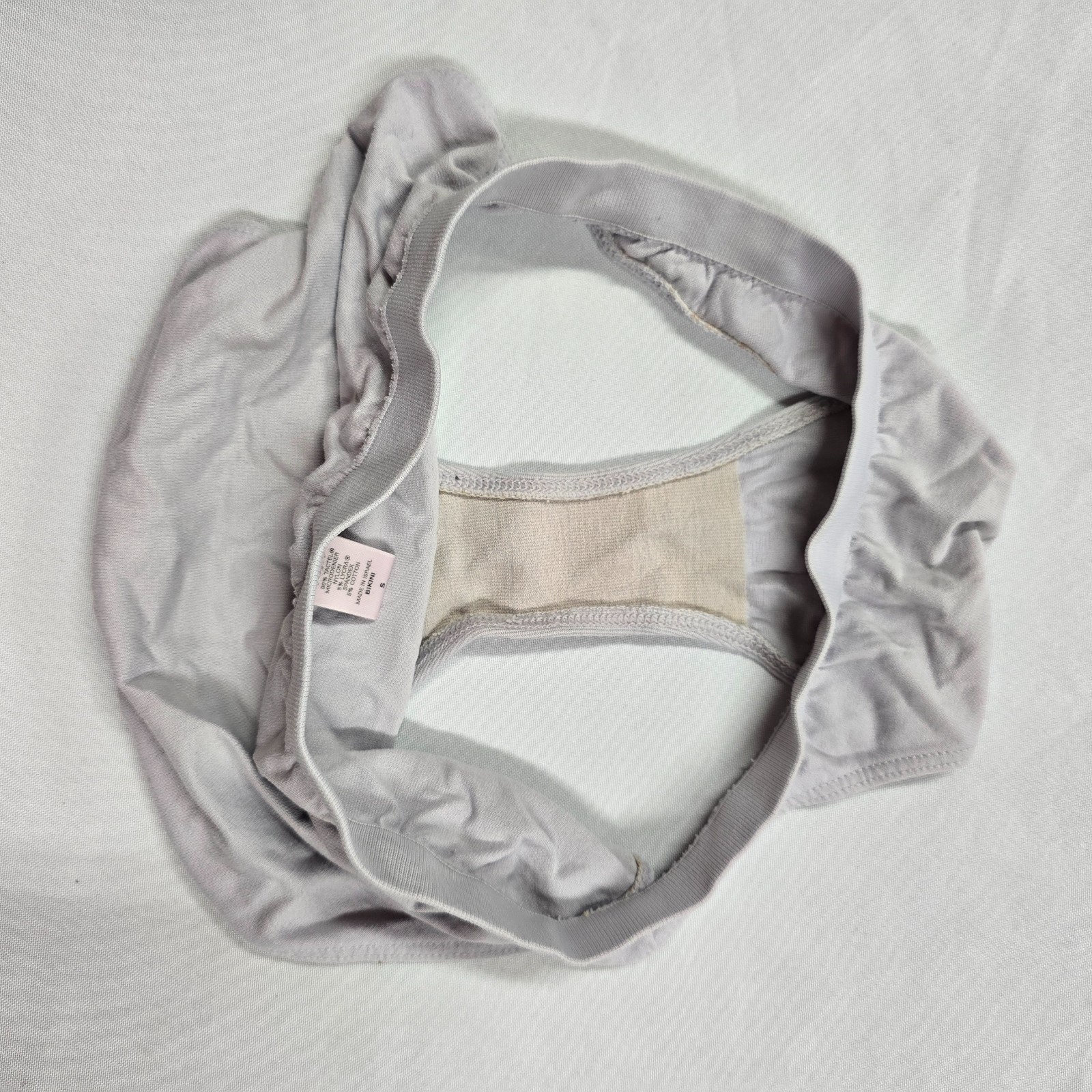 VTG Victoria’s Secret Tactel Body By Victoria Hi-Leg Brief Panty Bikini S Small