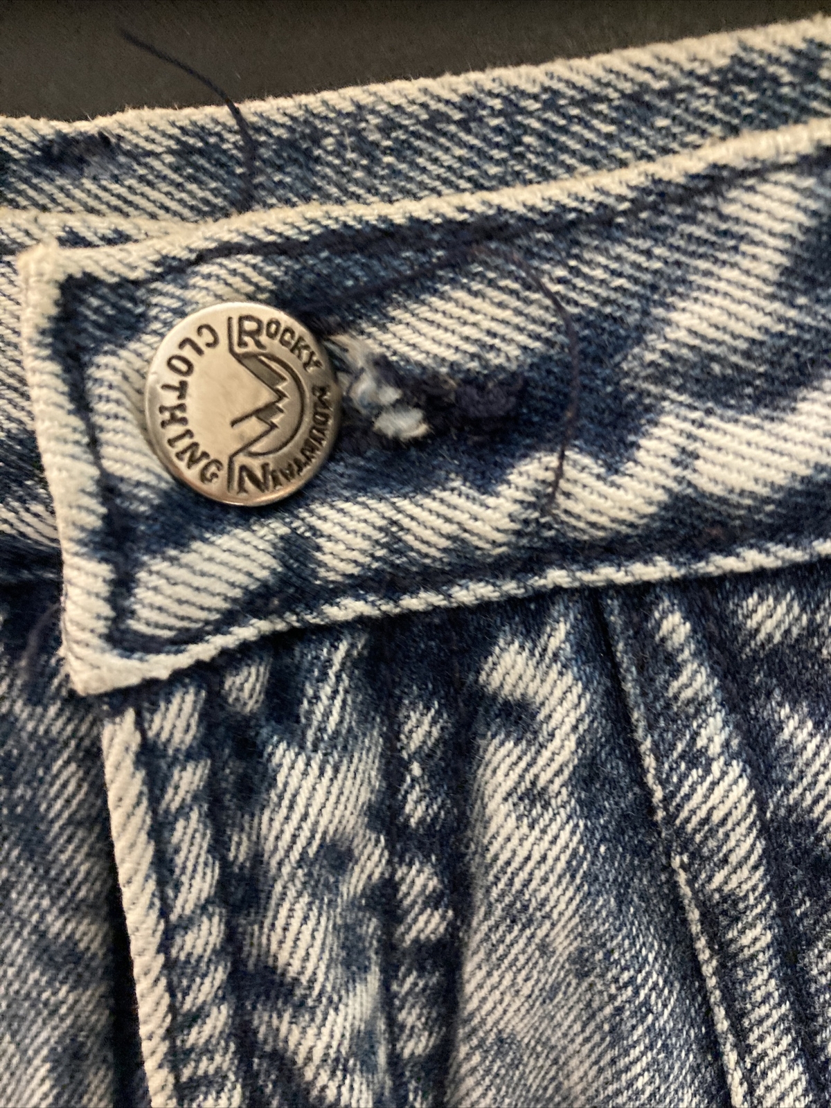Vintage Rocky Mountain Jeans High Rise Size 30/11 Inseam 35 Denim Blue