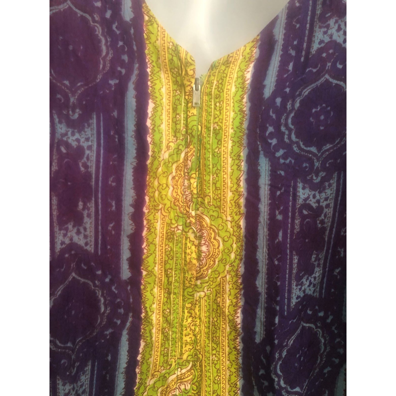 Vintage Ja-Na of Hawaii Maxi MuuMuu Dress Size Medium