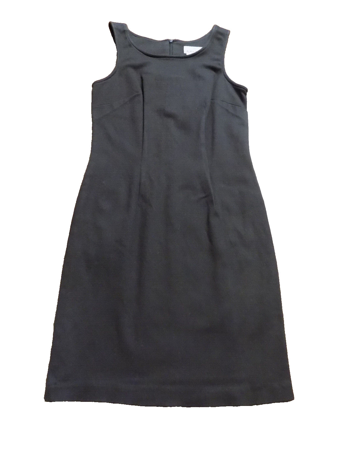 Vtg GUESS Black Stretch Classic School Girl Sleeveless Dress Jumper Size 7 USA