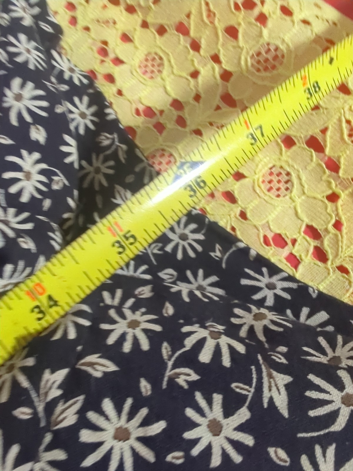 KATIE MFG Floral LSleeve Vintage 80s Dress Size 12 Made In USA Union Made NOS