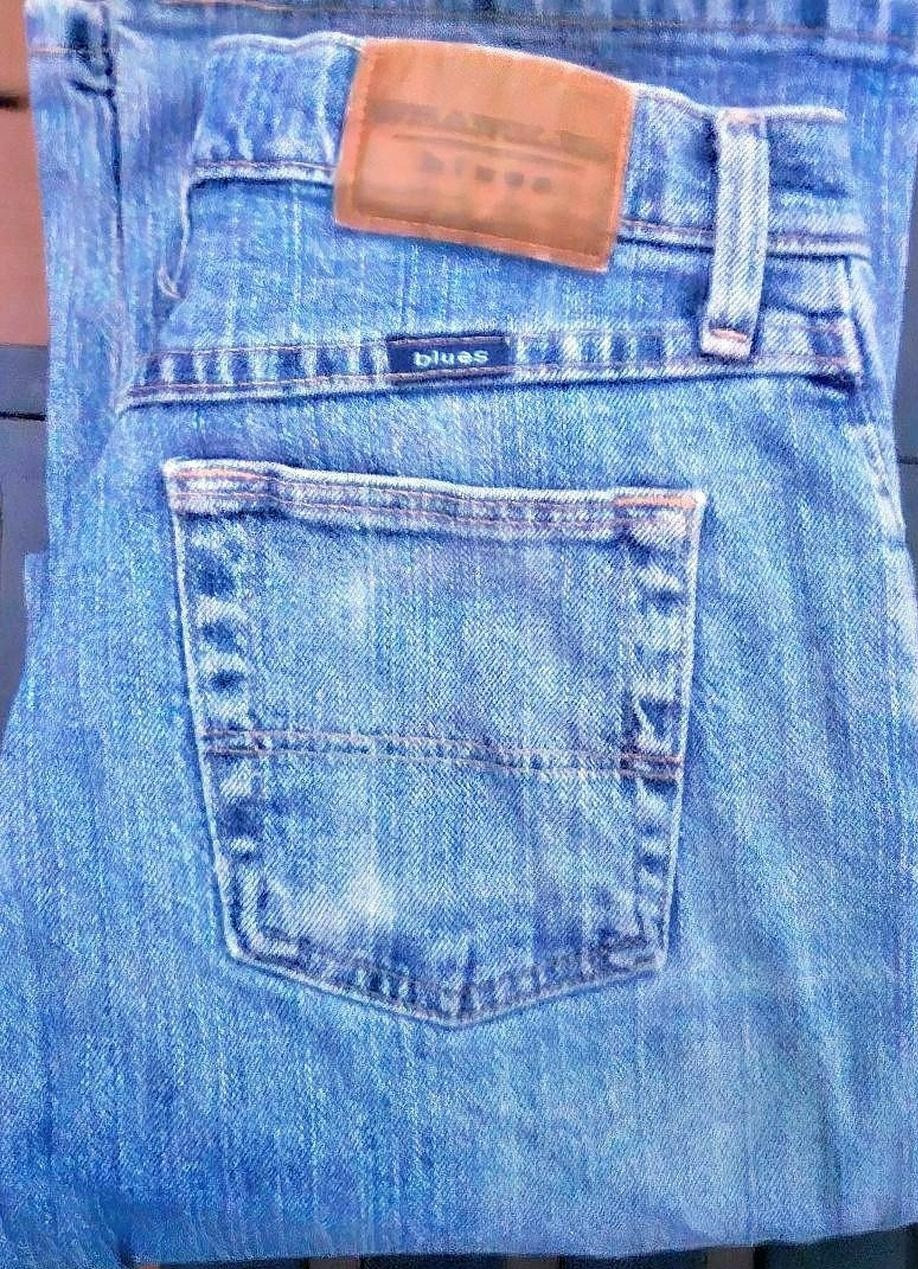 Vintage Wrangler Blues Jeans Womens 29×30 Straight Leg Light Wash Denim 90s