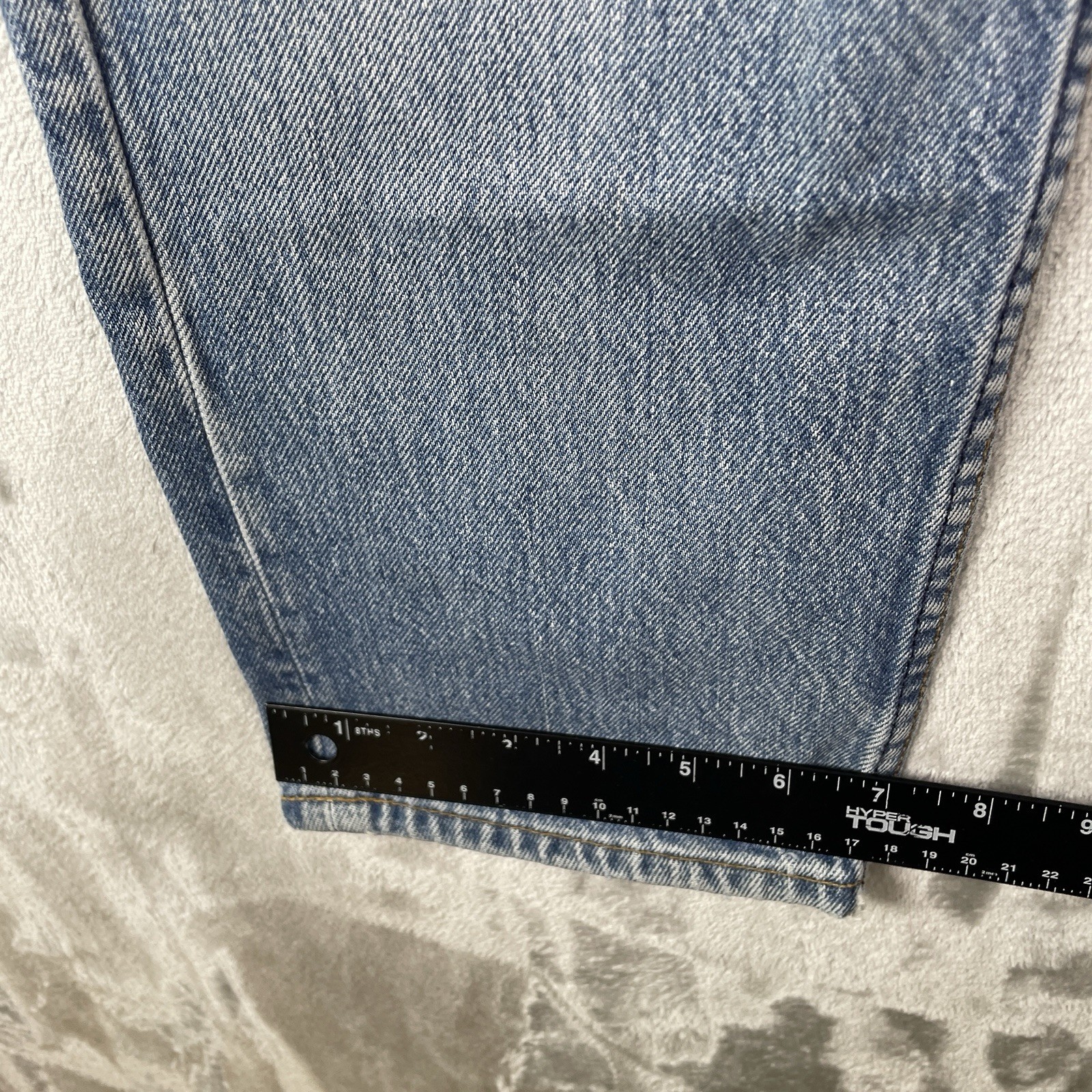 Vintage Levis 701 Student Fit Jeans 28×30 Fits 27×29 Made in USA 90s Button Fly