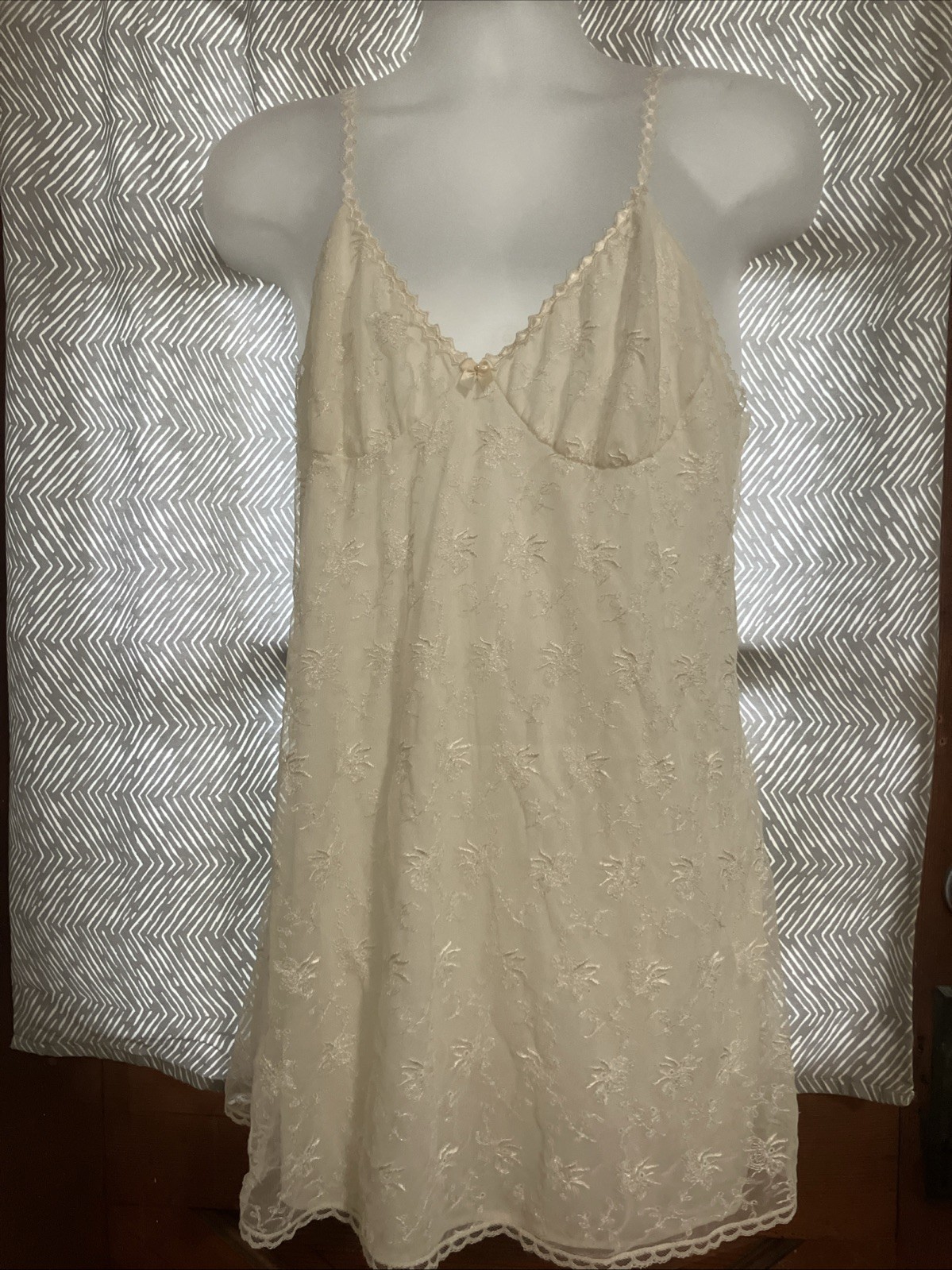 intimo amore vintage lace slip dress Size Large
