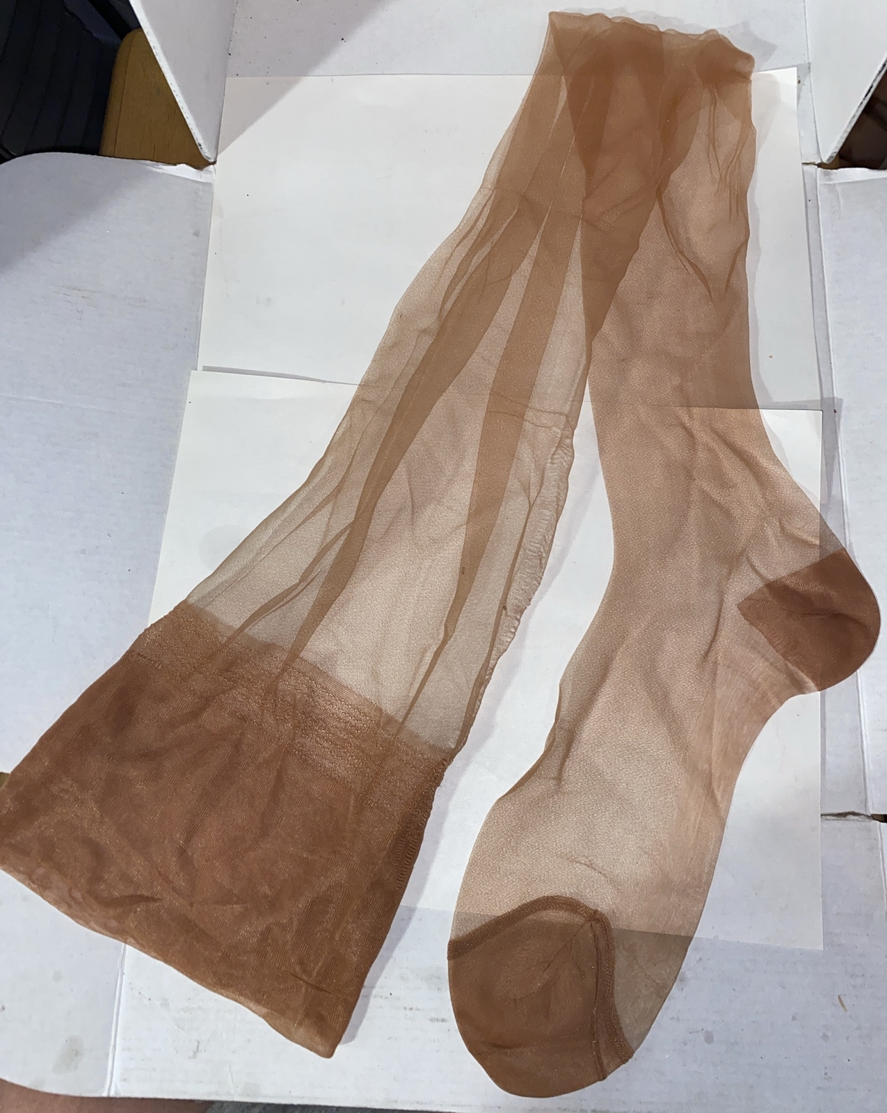 Vintage Diana Stockings 2 Pair Micro Allure MCM 1940’s
