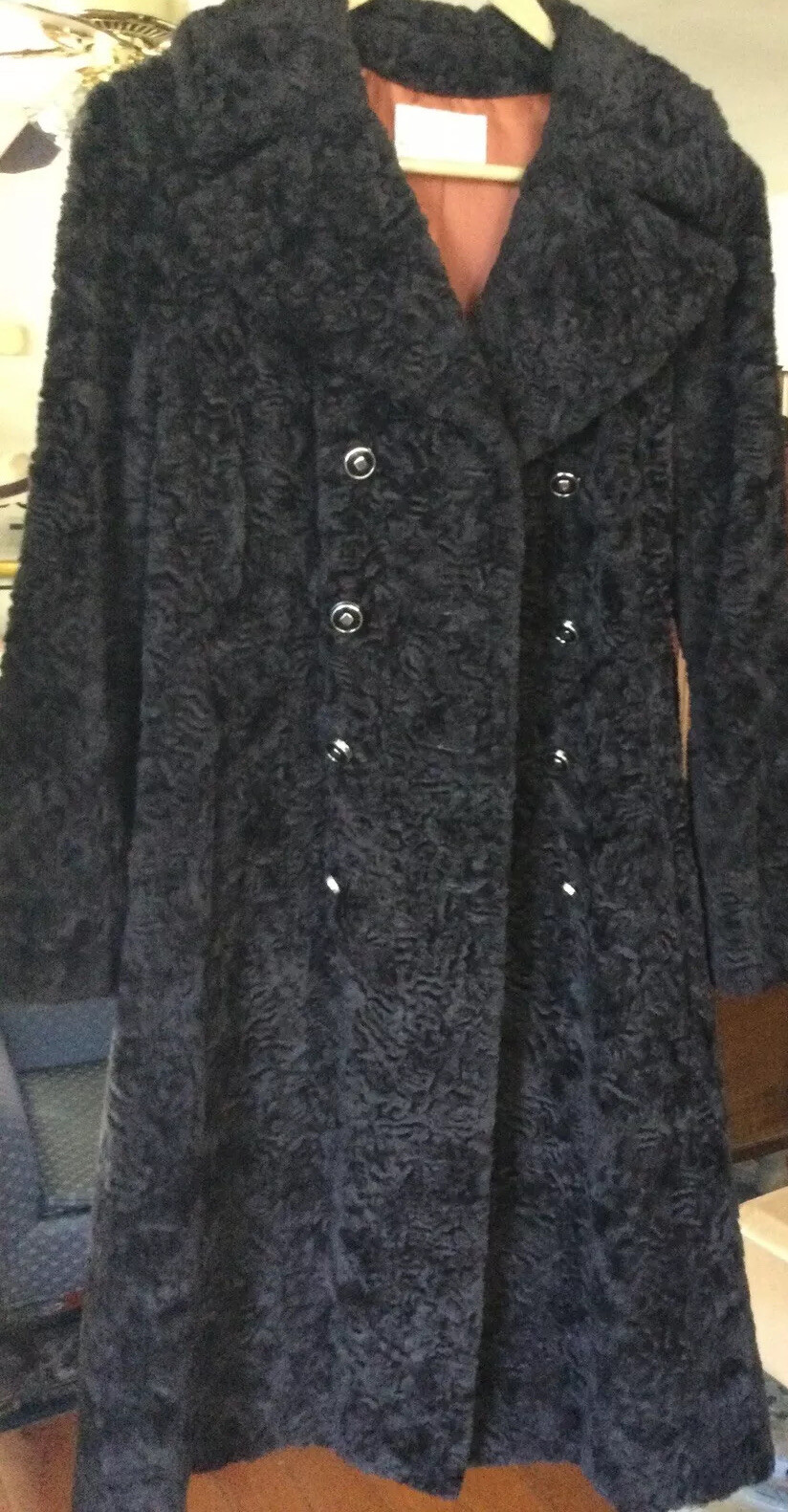Vintage Women’s Borré Styled By Sportowne Lambs Wool Coat