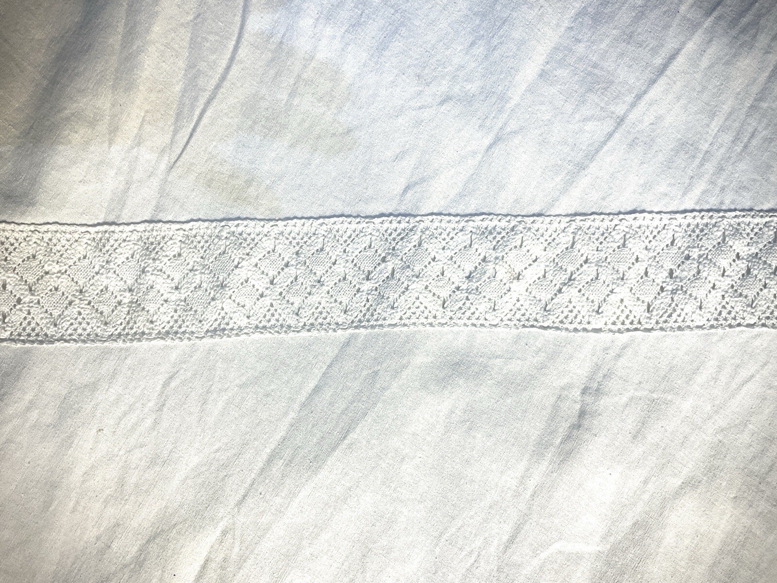 White Linen Long Skirt SZ10 Lined Waist=30” Waist To Hem=39” Zip Hook Closure