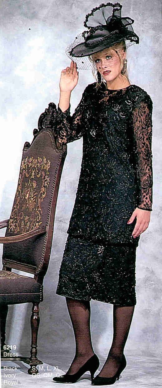 Jasdee Vintage Tunic Top Dress Bead & Sequins Hand Work On Lace Style 6219