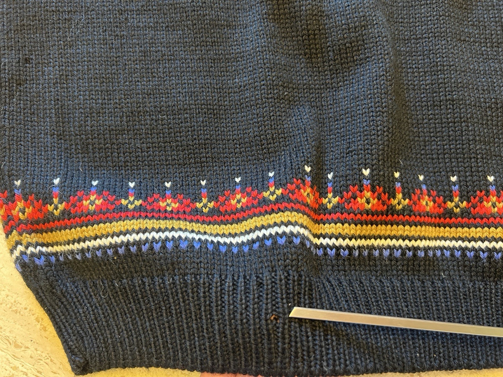 VTG Dale of Norway Wool USA Olympic Sweater XS Size Norwegian Craftsmanship Rare