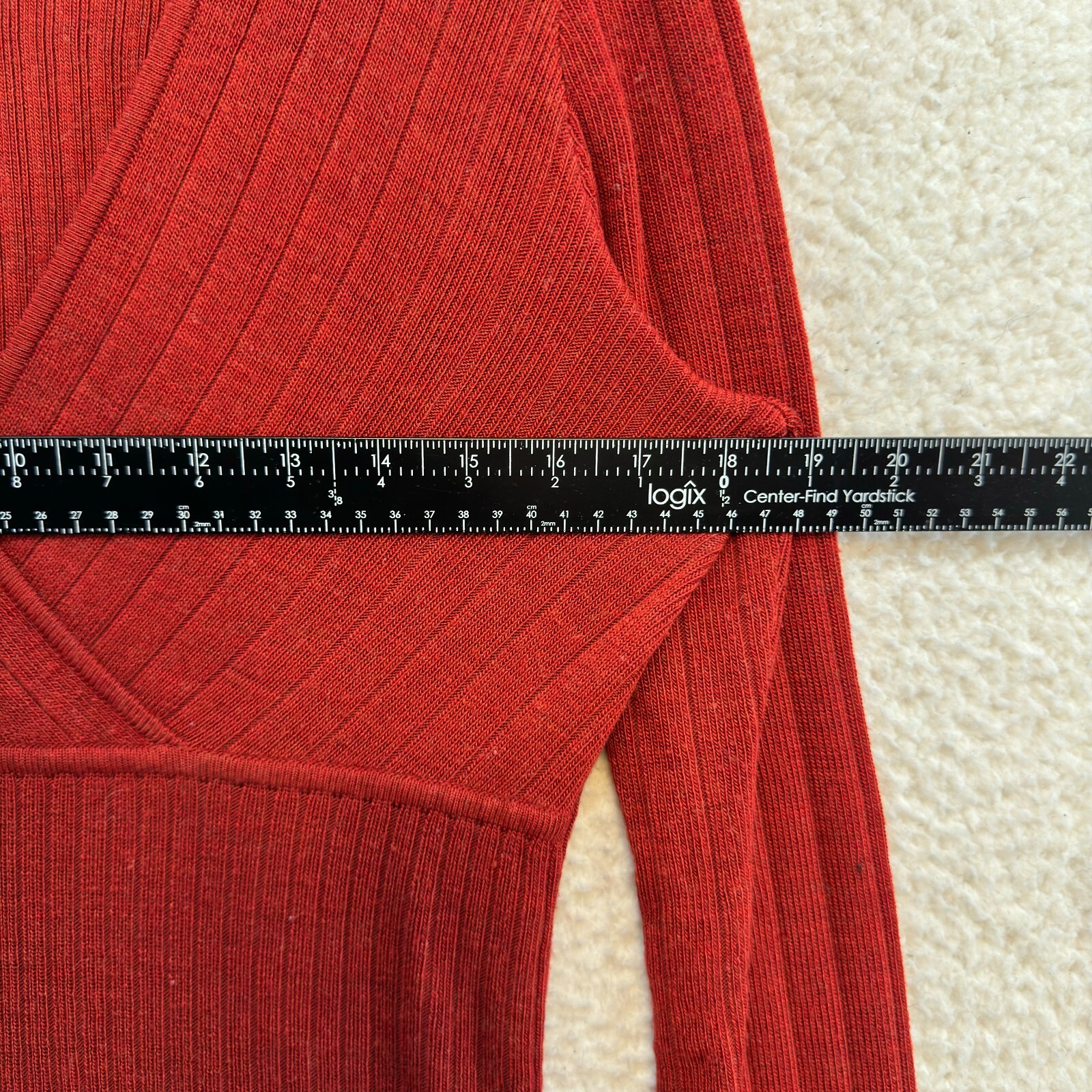 Y2K Vintage Top Small Medium Red Knit Long Sleeve Bella Swan Boho Fairy Grunge
