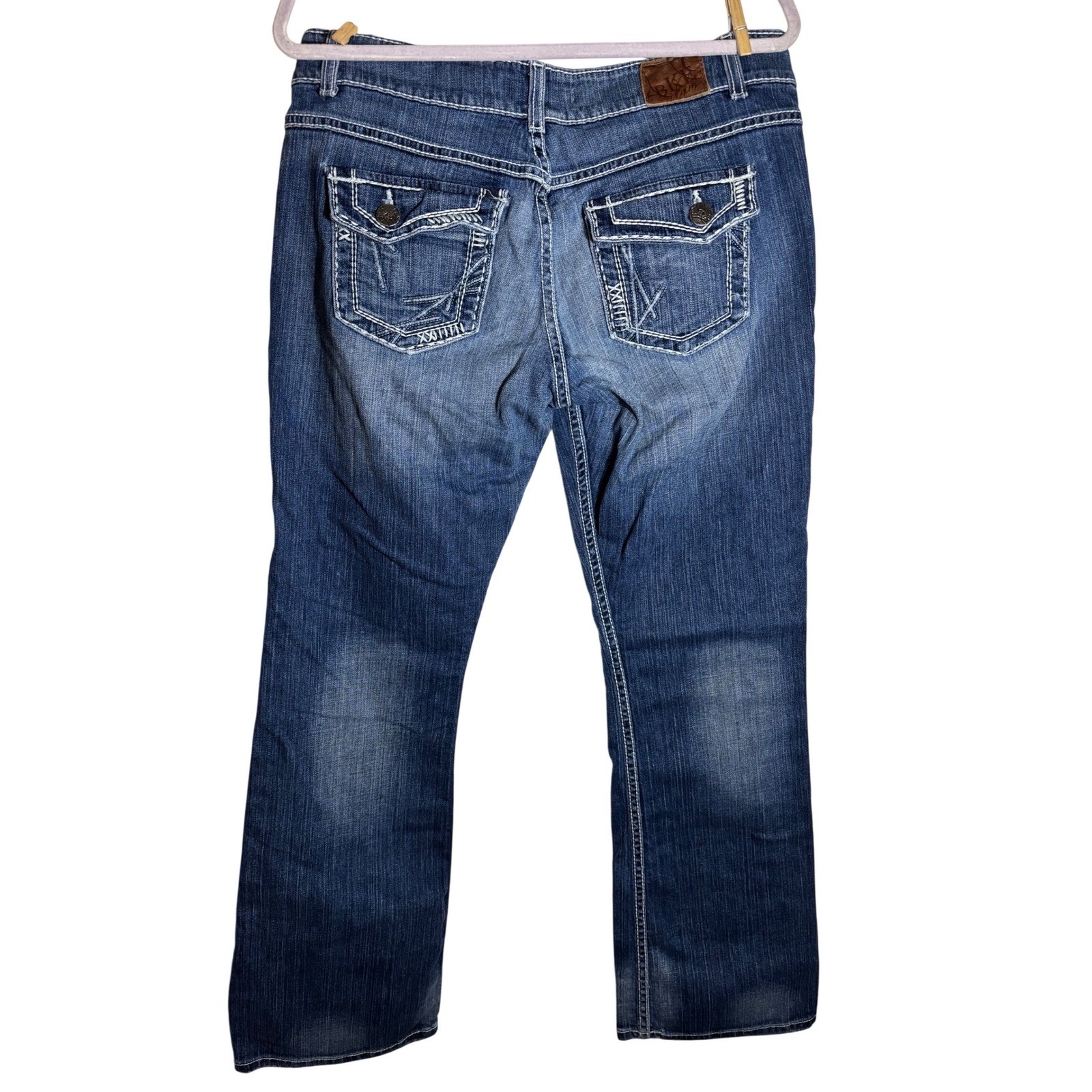 BKE Culture Bootcut Stretch Denim Jeans Size 33×31.5 Y2K Vibes