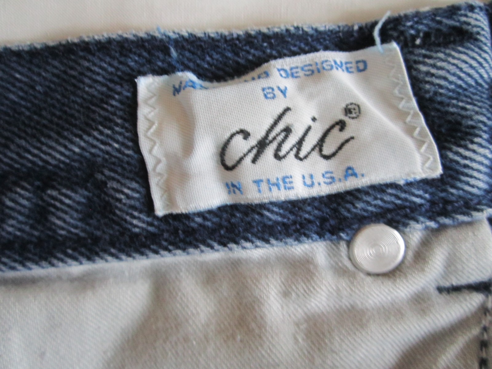 Vintage Chic Hipster Jeans Women’s MOM Denim PANTS 80s Sz 13 T High Waisted Worn
