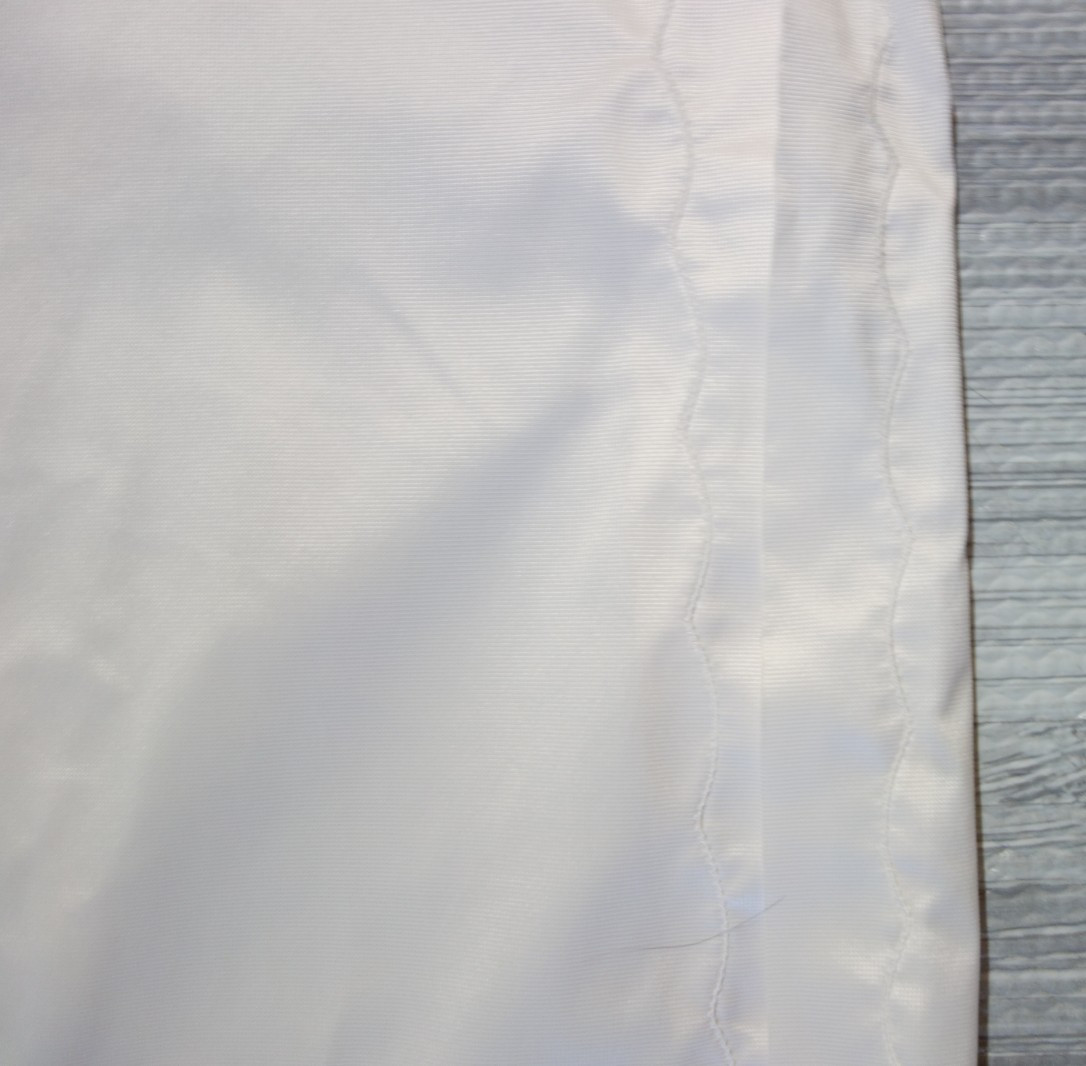 Vintage E. Greenwald & Sons Half Slip Long Ivory Nylon Tafetta Size Large-7