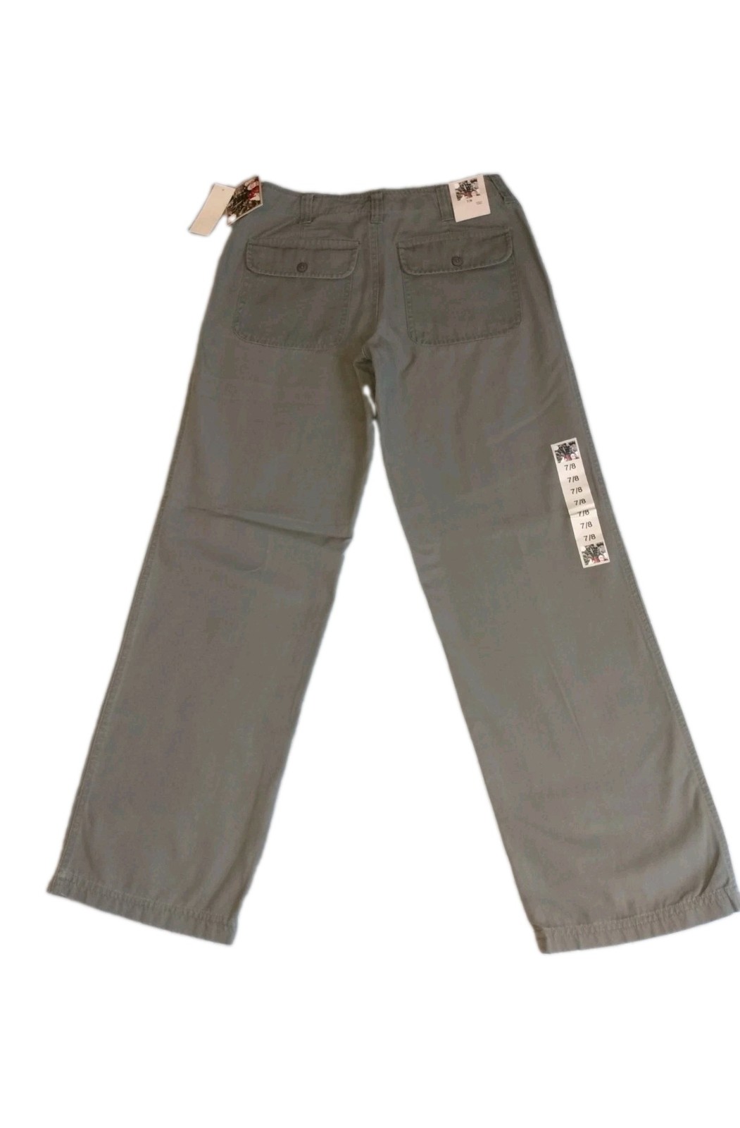 NOS KIKO-MO Classics Women’s 7/8 Olive Utility Denim Pants/Jeans 32×31. Flaw Y2K