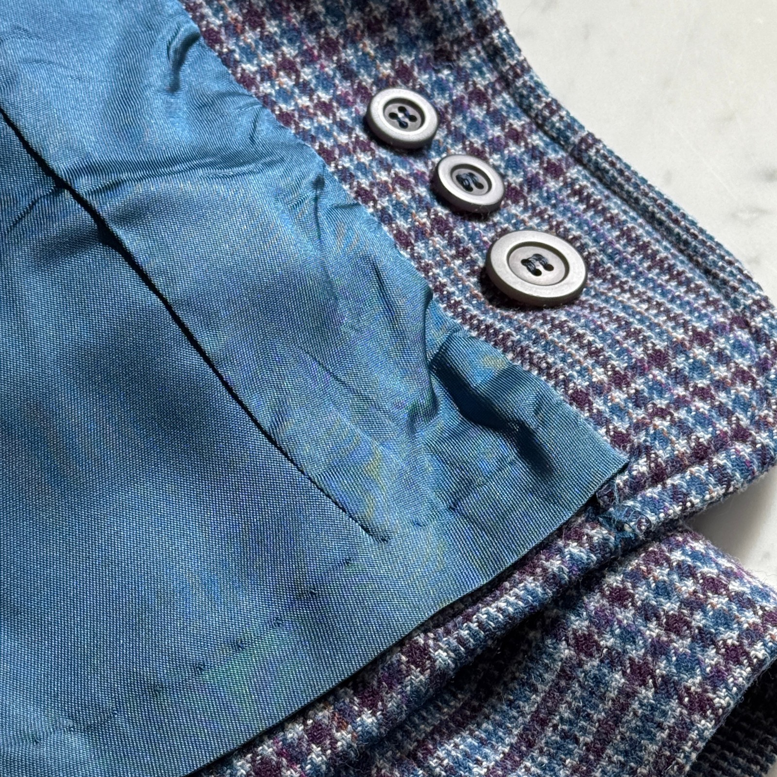 Vintage 1970’s Pendleton Virgin Wool Plaid Blazer – Womens 10/Small – ILGWU