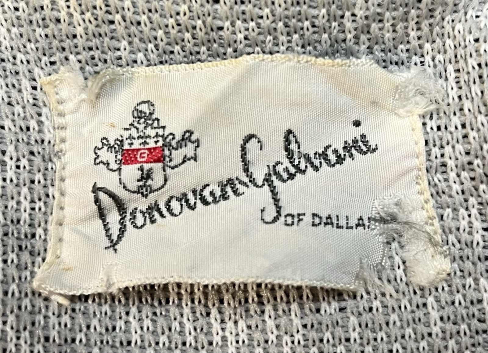 Vintage 60s 70s Donovan Galvani Dallas L/S Shirt Jacket Chest 41” Mod 4+” Collar