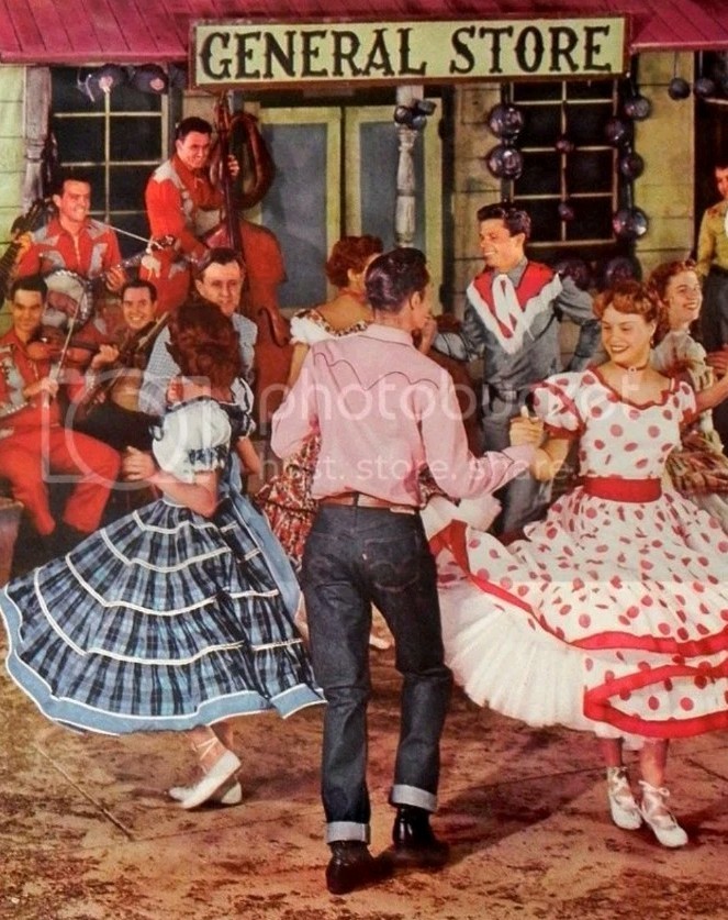 Vtg 60’s Rockmount Ranch Wear Tru-West Western Prairie Square Dance Dress! 13