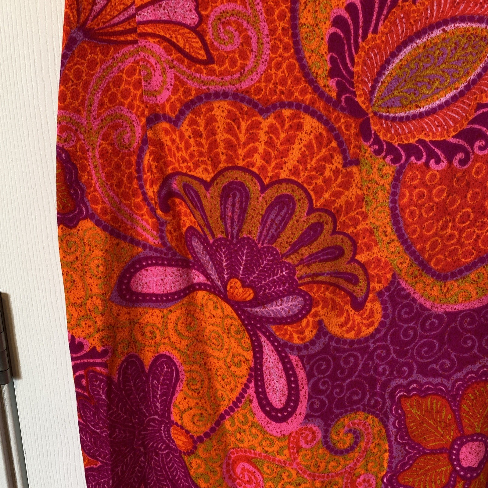 Vintage JC Penneys Hawaii Vibrant Floral Maxi Dress Women’s