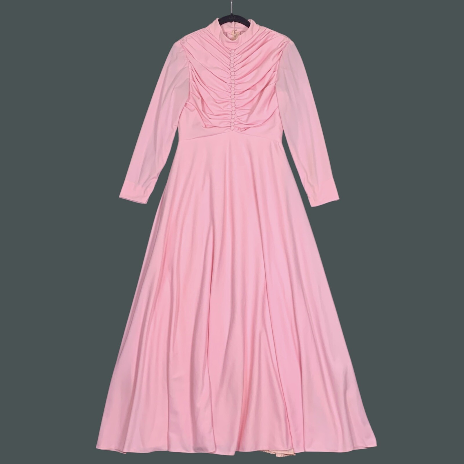 Vintage Sylvia Ann Dress XXS Cottagecore Romantic Gown Boho Bohemian 1970’s