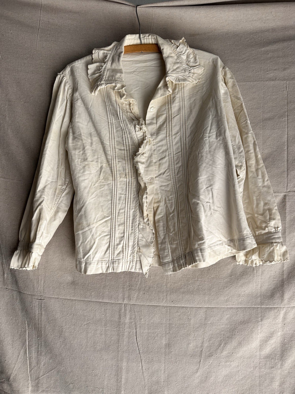 Resale Lot Antique Vintage French Pants Blouse Linen Wholesale Women’s S M L