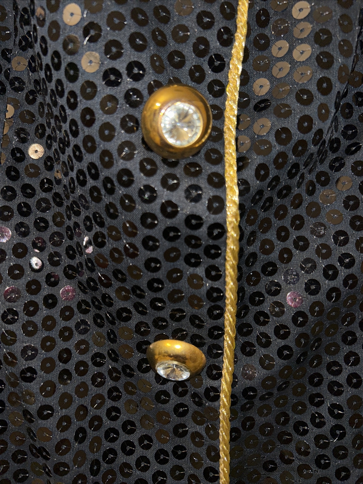 Morton Myles For The Warrens Sequined Jacket Vintage Size 6