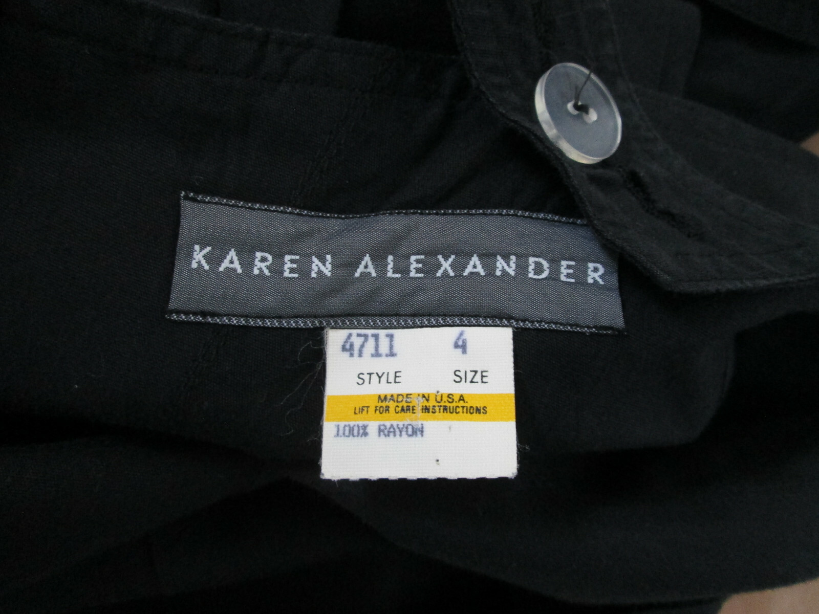 1980s FABULOUS Karen Alexander DRESS size 4
