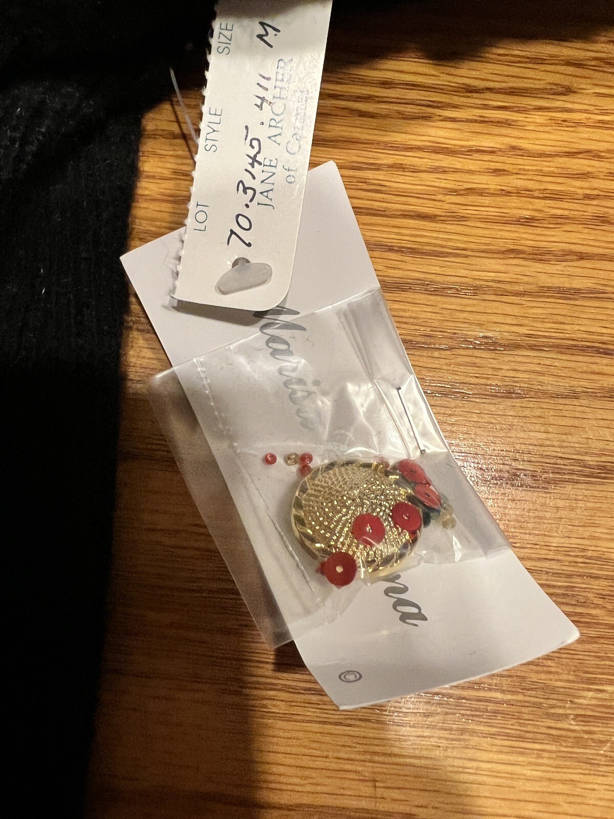 Marisa Christina 1994 Ornament Sweater Vintage NOS Women’s Top