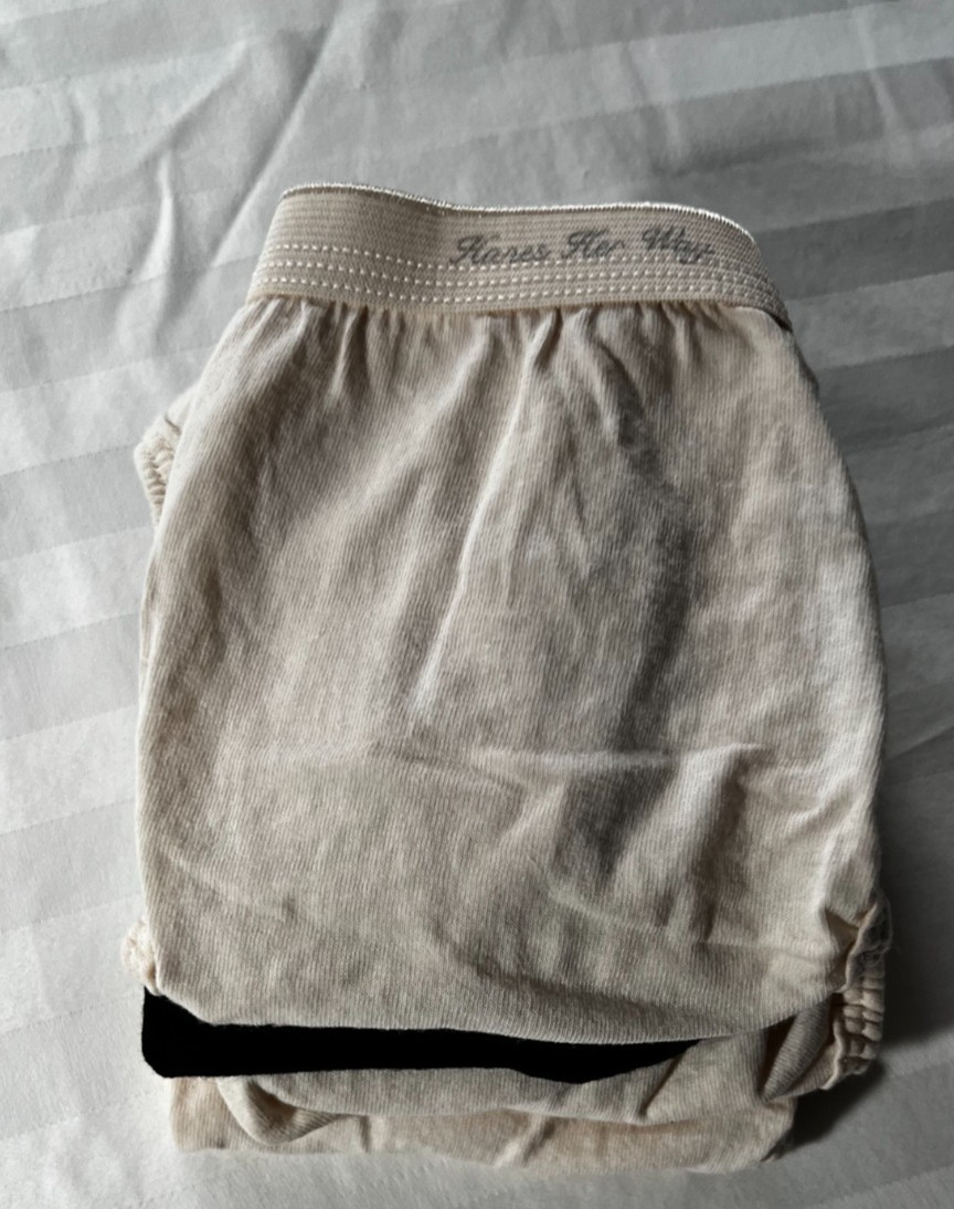 VTG Girls Hanes Her Way Panties Hi-Cut Cotton Brief Size 5 NWOT