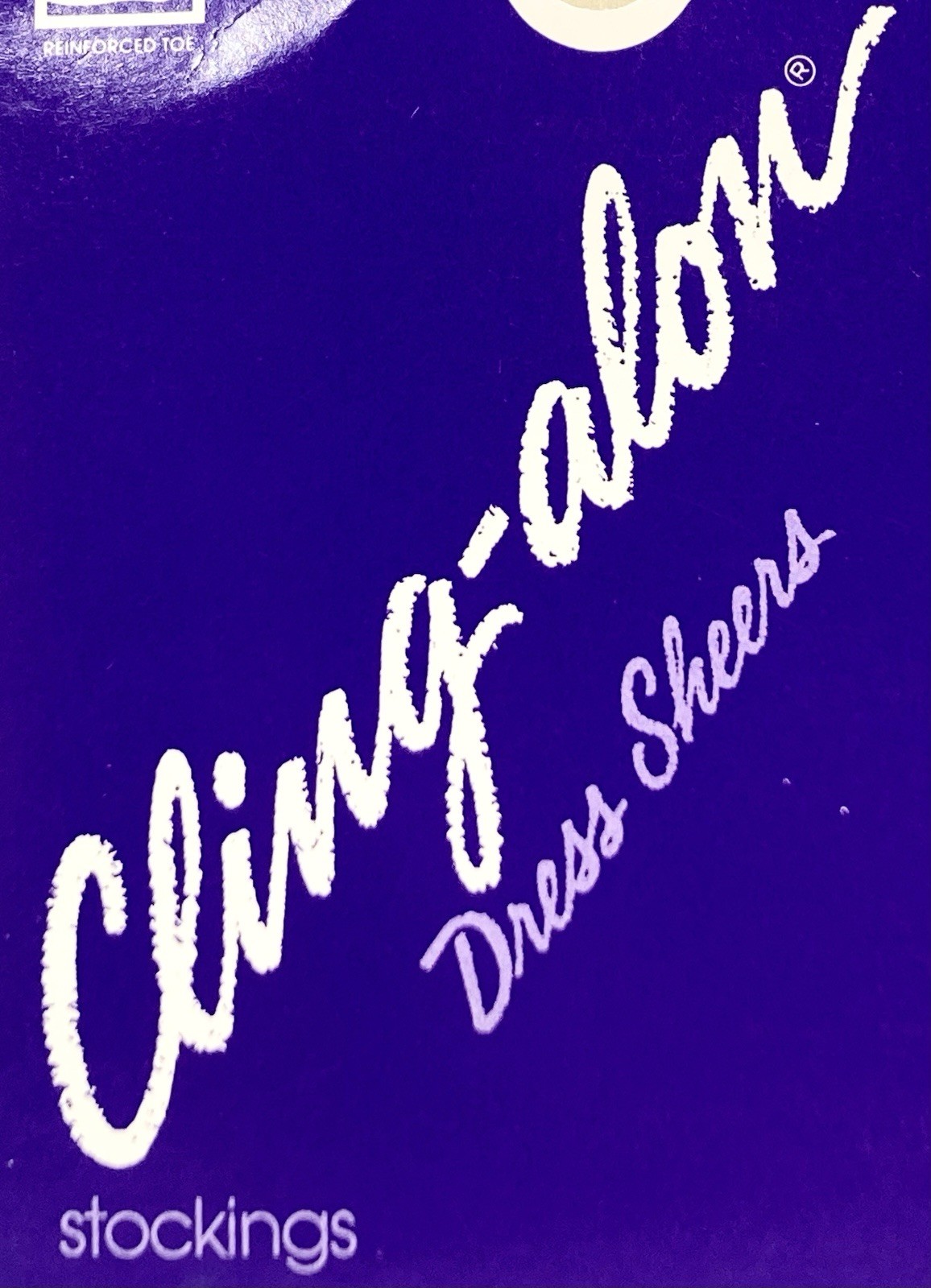 2 Pairs Vtg Sears Best Cling-alon Sheer Nylon Stockings Hosiery IVORY Tall USA