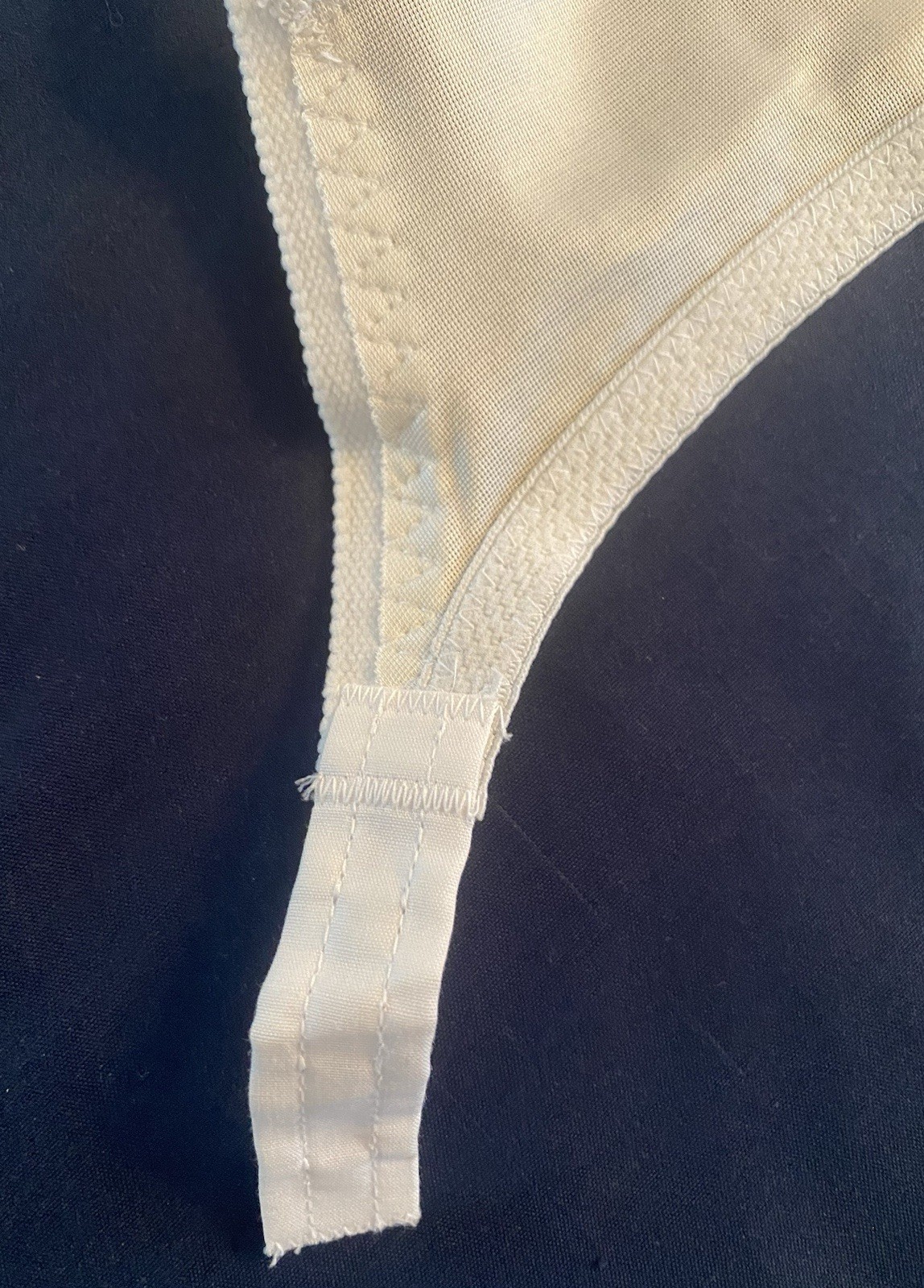 Vintage Exquisite Form Camisole Bra 36C Wirefree Nylon Lightly Lined White NWT